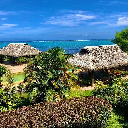Superbe Bord De Mer, Acces Lagon Et Piscine Privee Paea Bagian luar foto